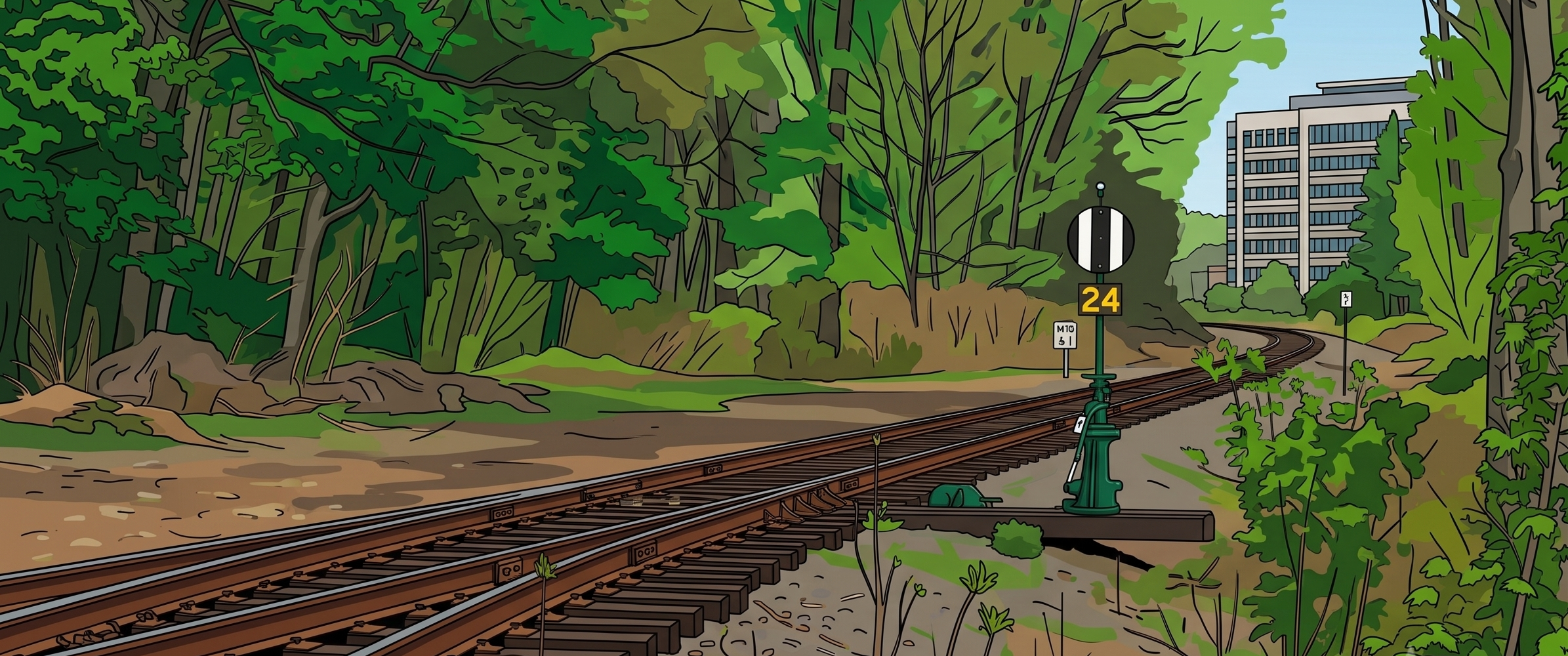 Firewall rules act like railway signals, telling each packet whether it may pass.